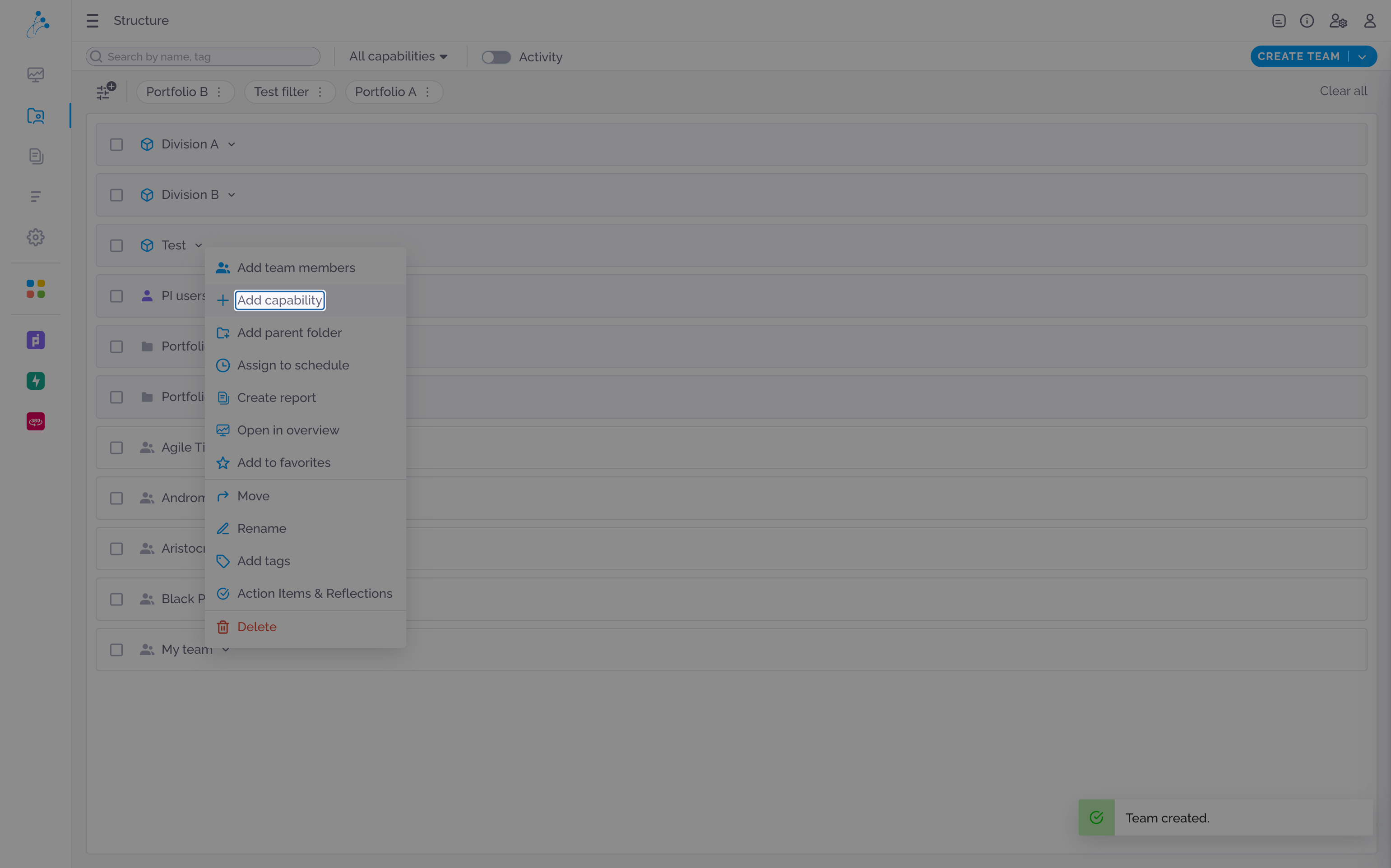 Step 2: Add a new capability